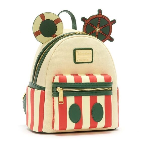 Jungle Cruise Mickey Mouse Main Attraction Backpack Loungefly X DISNEY PARKS NWT - Picture 1 of 6